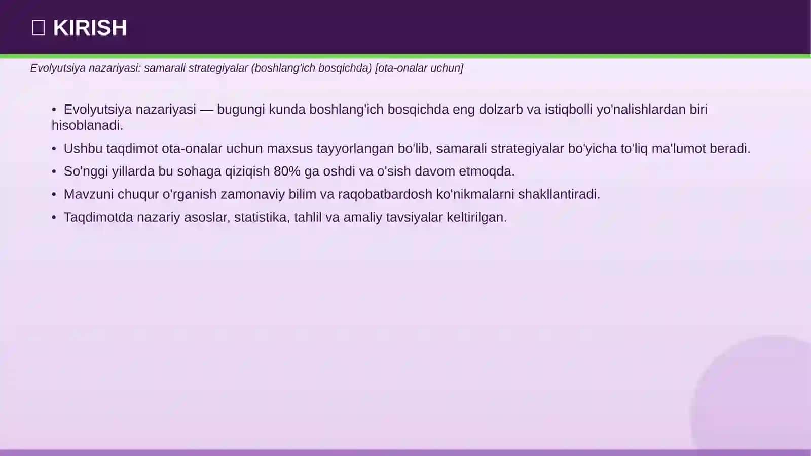 EVOLYUTSIYA NAZARIYASI 3