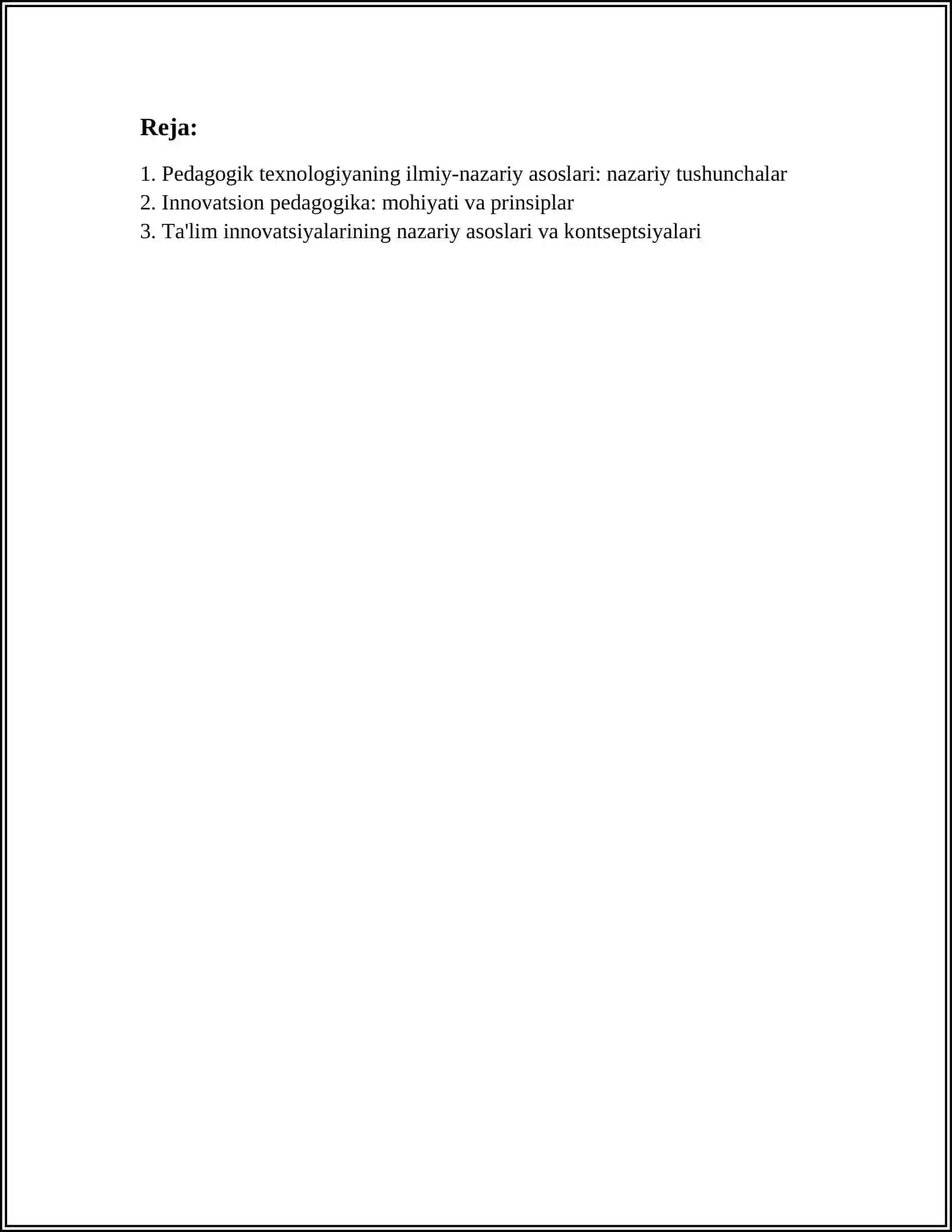 PEDAGOGIK TEXNOLOGIYANING ILMIY-NAZARIY ASOSLARI 3