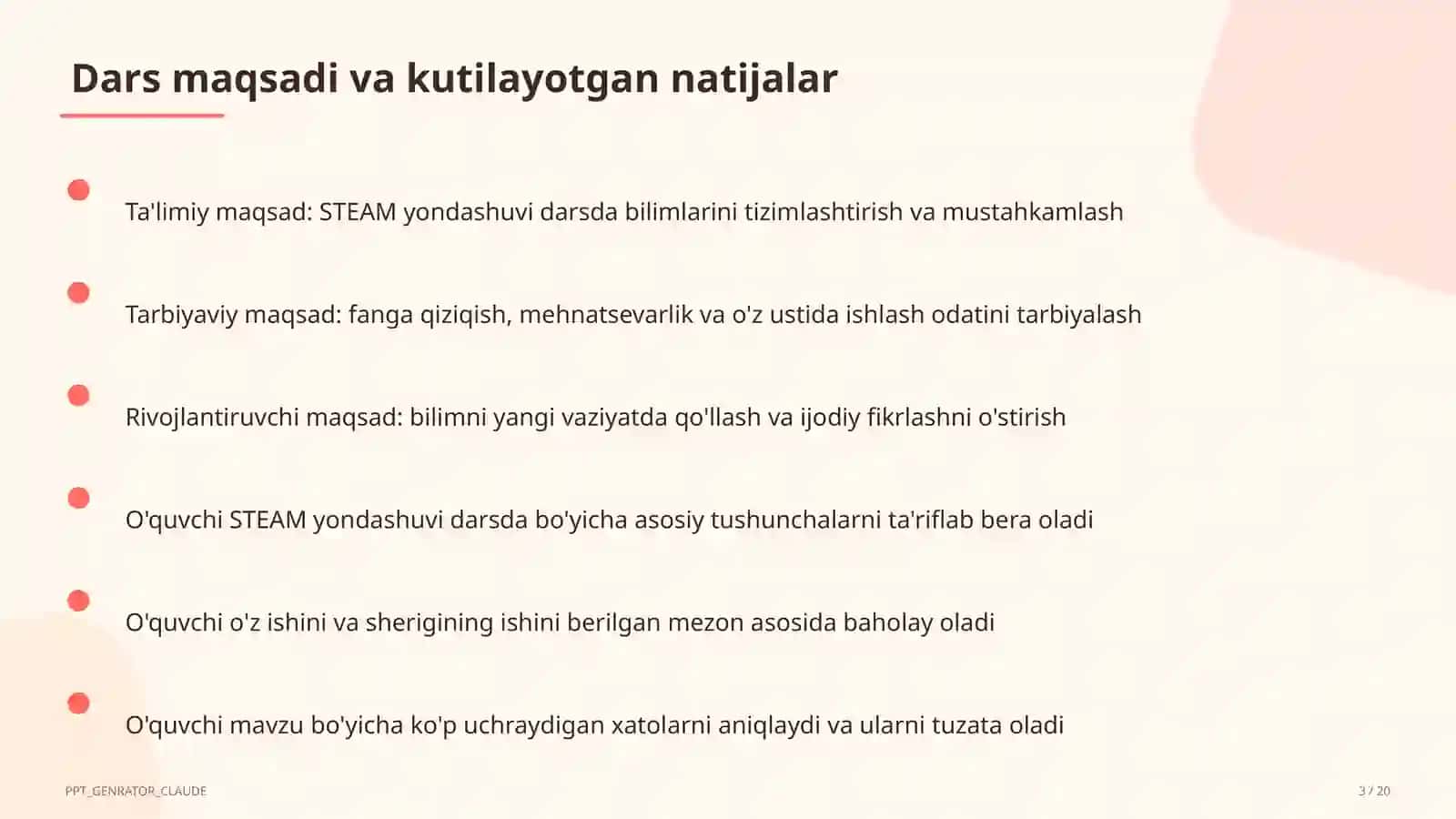 STEAM yondashuvi darsda 3