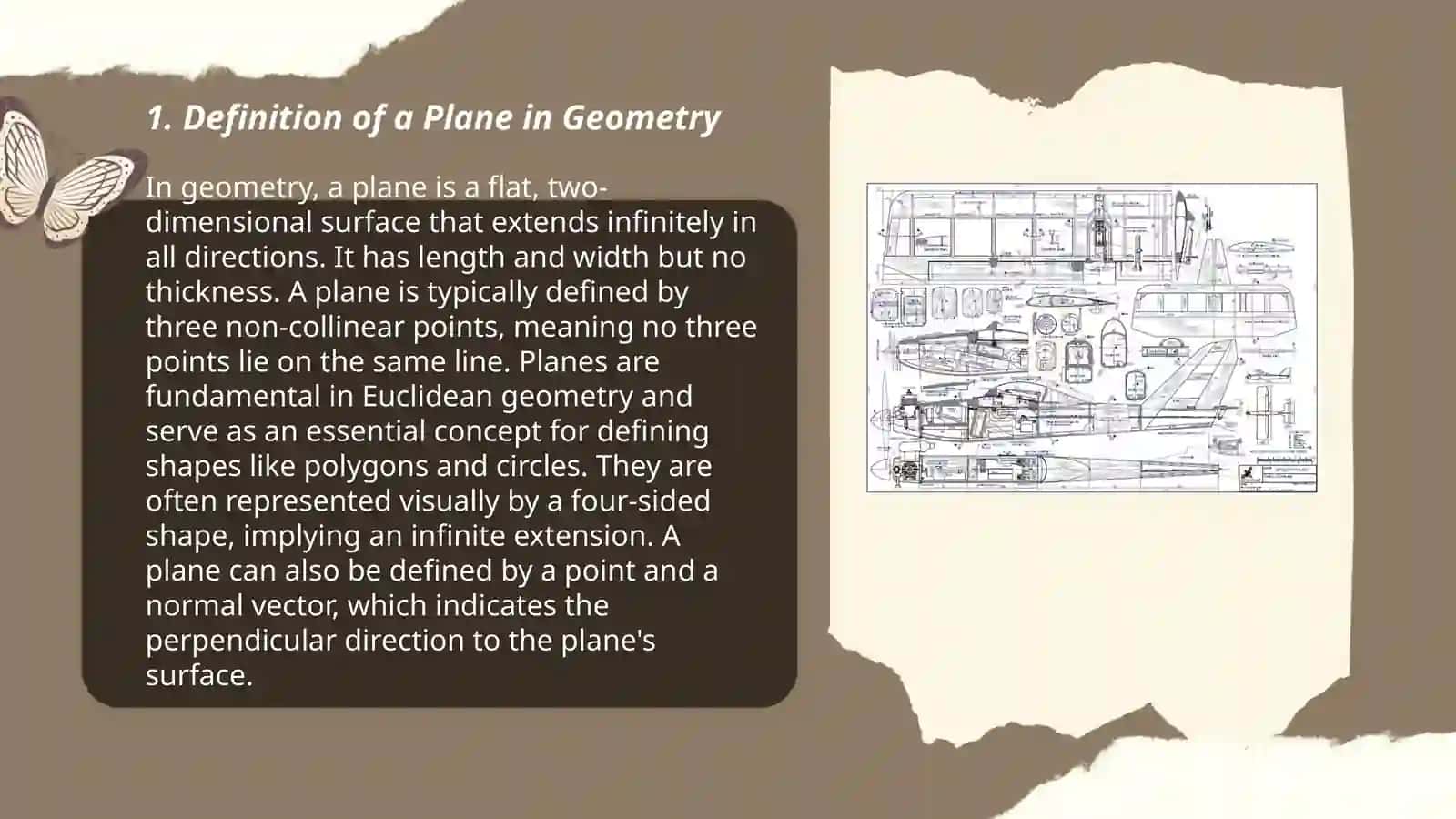 Plane and Plan 3