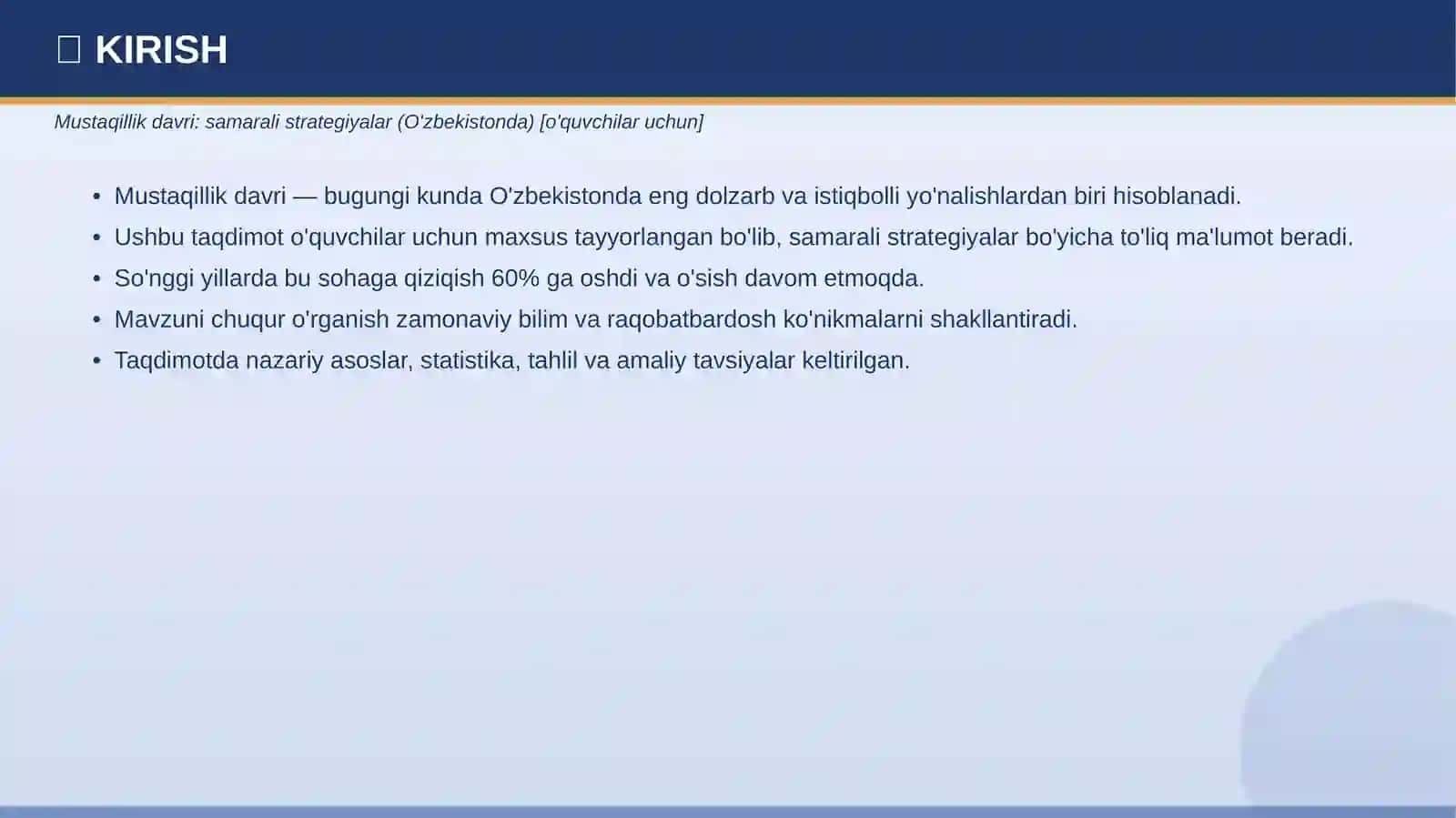 MUSTAQILLIK DAVRI 3