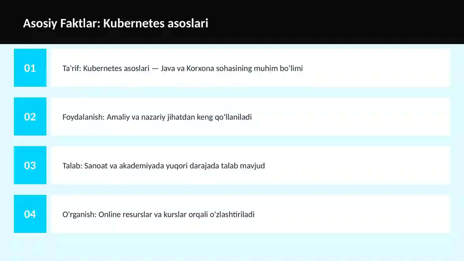 Kubernetes asoslari 3