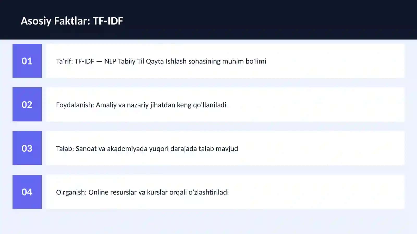TF-IDF 3