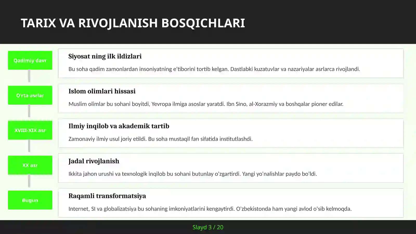 O'zbekiston SIYOSIY ISLOHOTI 2016-2030 3