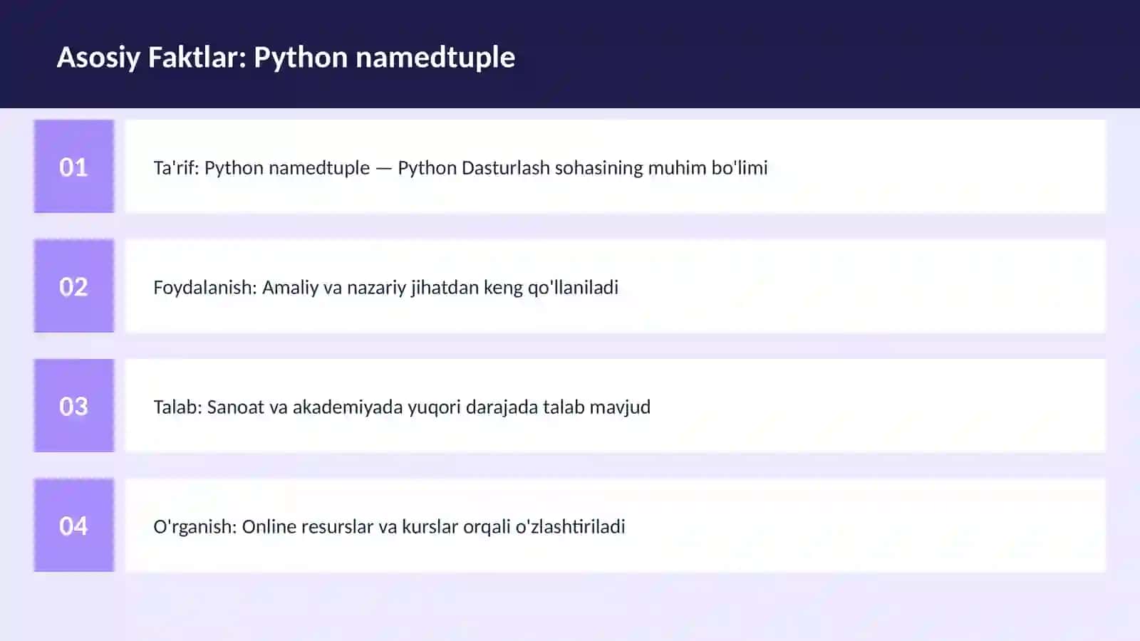 DASTURLASH | PYTHON DASTURLASH 3