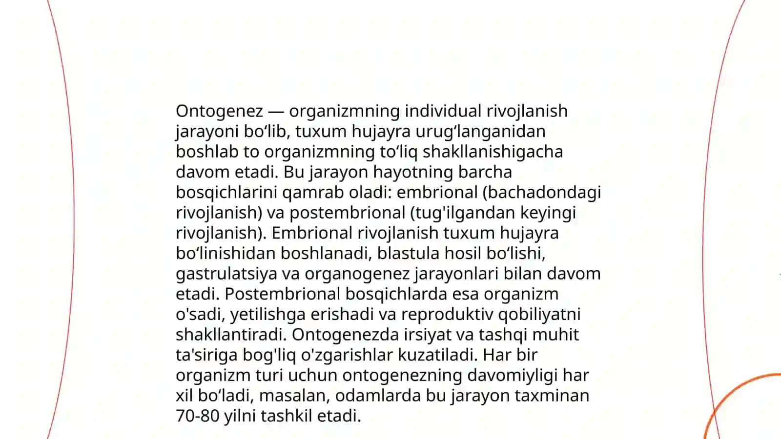 Ontogenezik ilk davrlarida psixik xususiyatlarning rivojlanishi 3