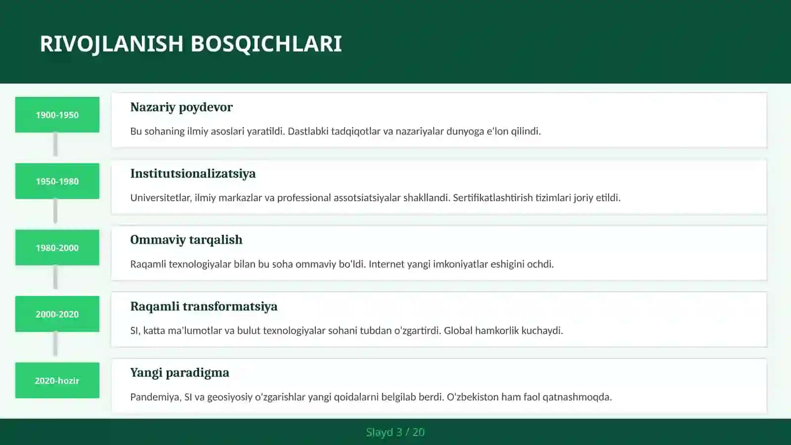 ORGANIK KIMYO: UGLEVODORODLAR 3