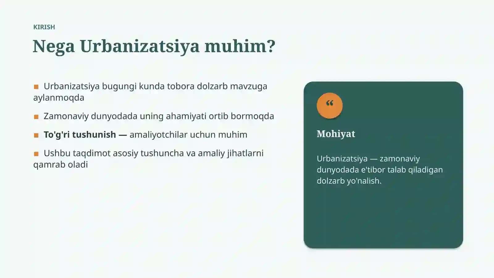Urbanizatsiya 3