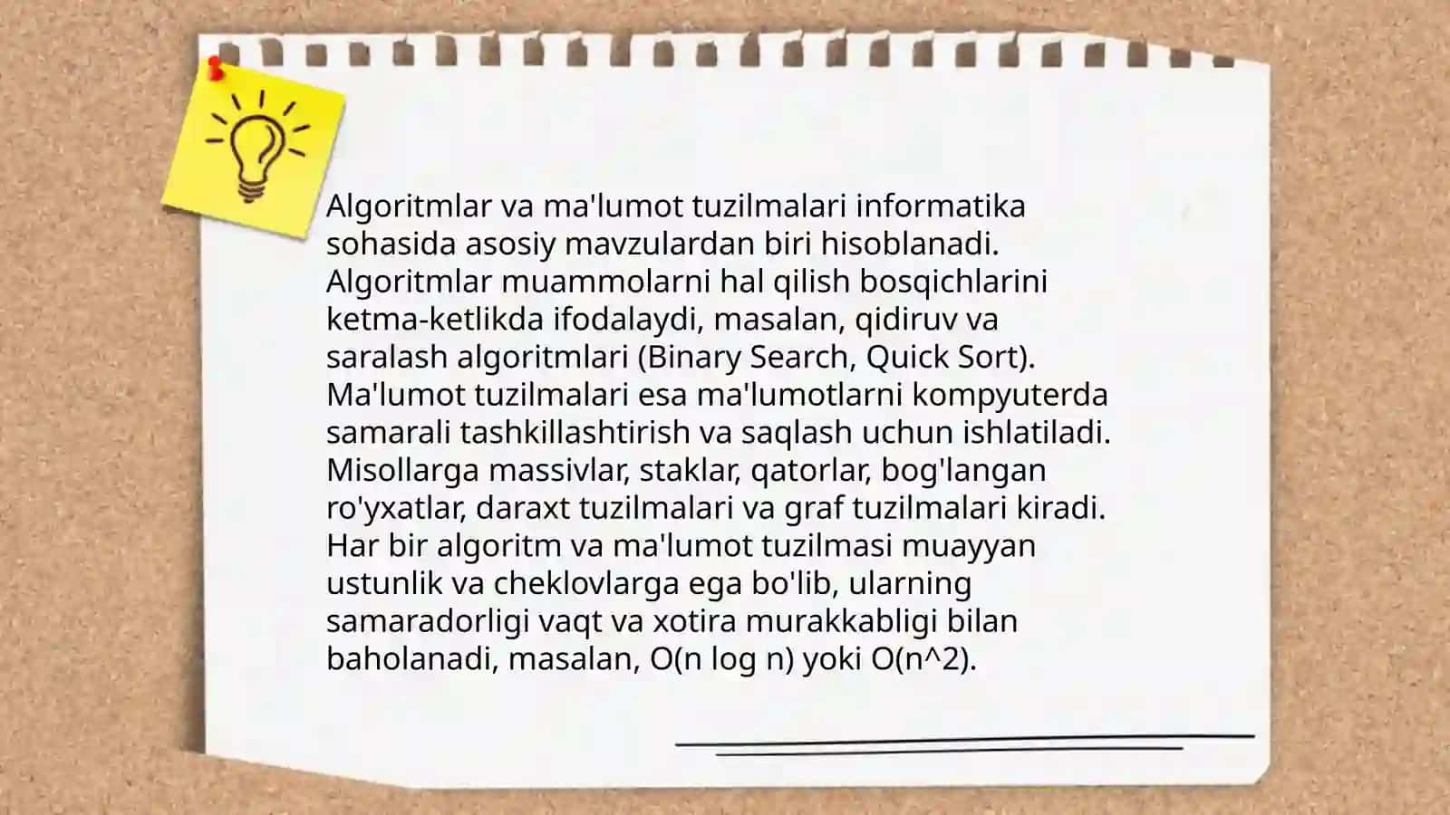 Informatika va raqamli texnologiyalar 3