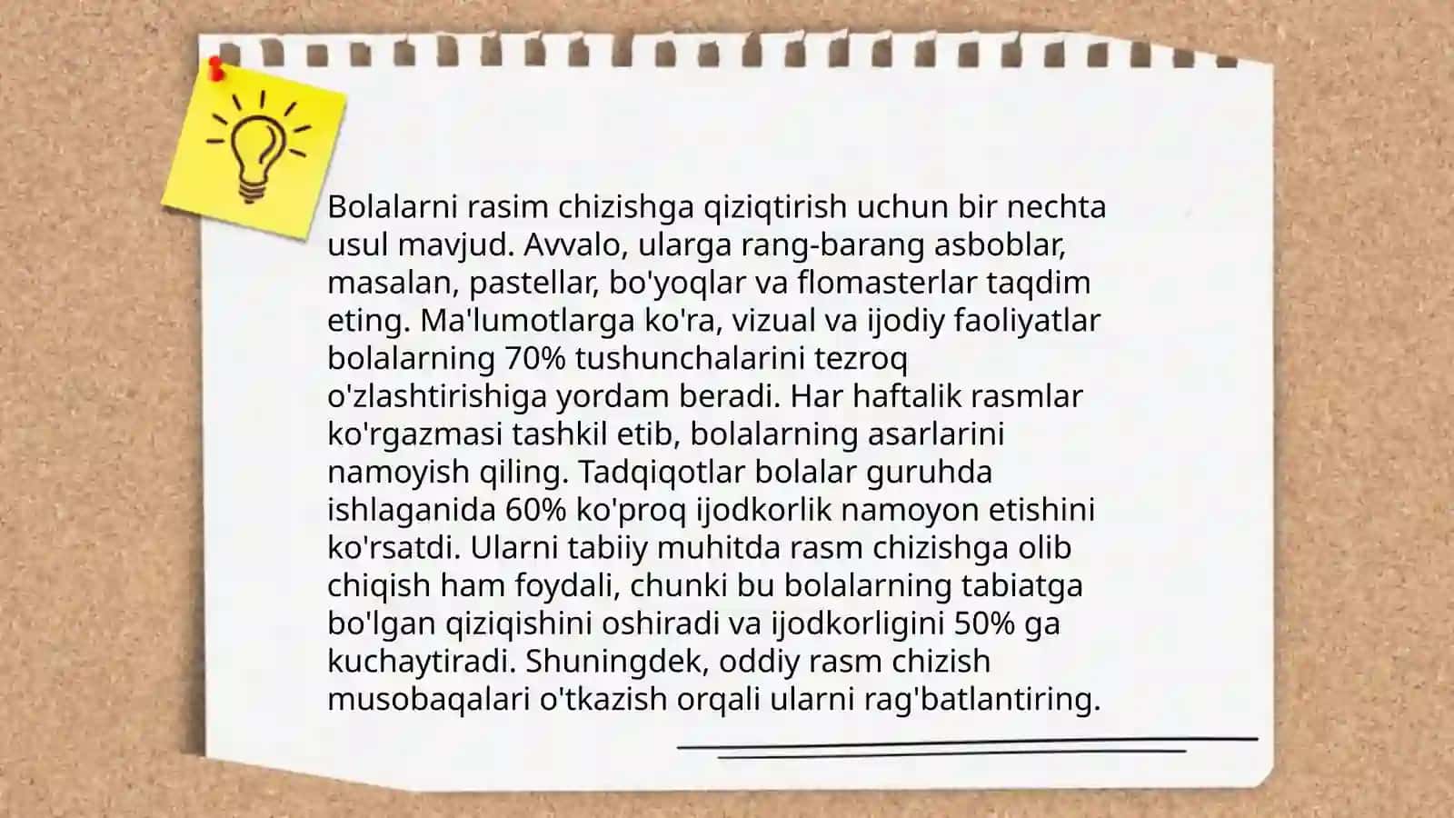 Katta guruhda bolalarni rasim chizishga òrgatish metodlari 3