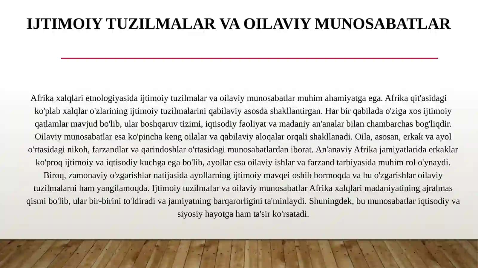 Afrika xalqlari etnologiyasi 3