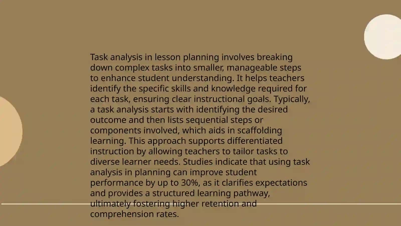 Task Analysis in Lesson Planning 3