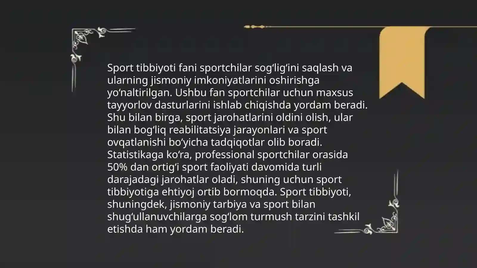 Sport Tibbiyoti 3