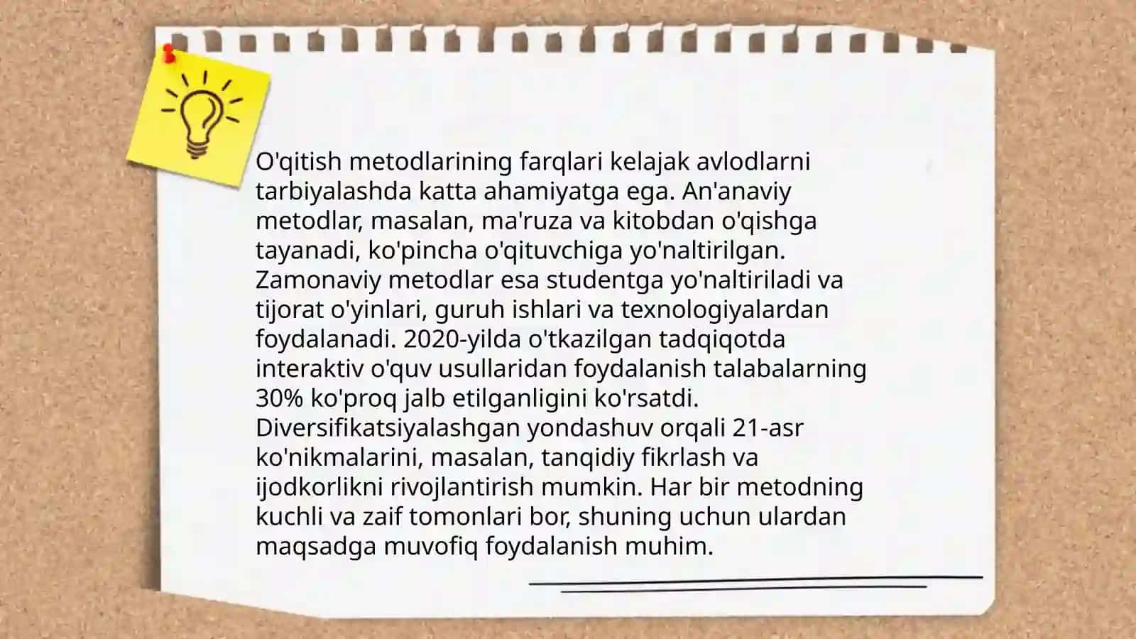 Pedagogik ziddiyatlarni keltirib chiqaruvchi omilar 3