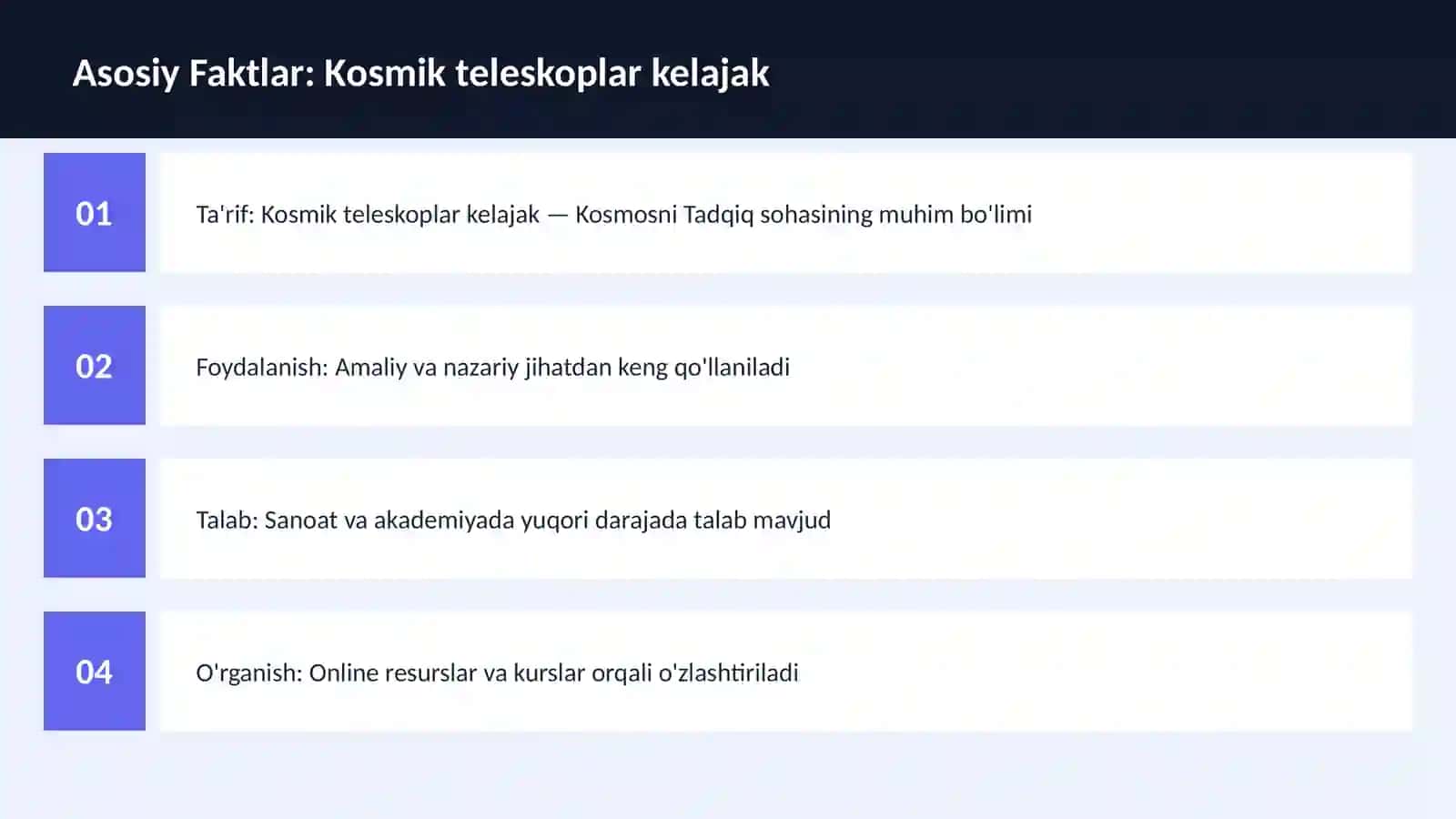 Kosmik teleskoplar kelajak 3