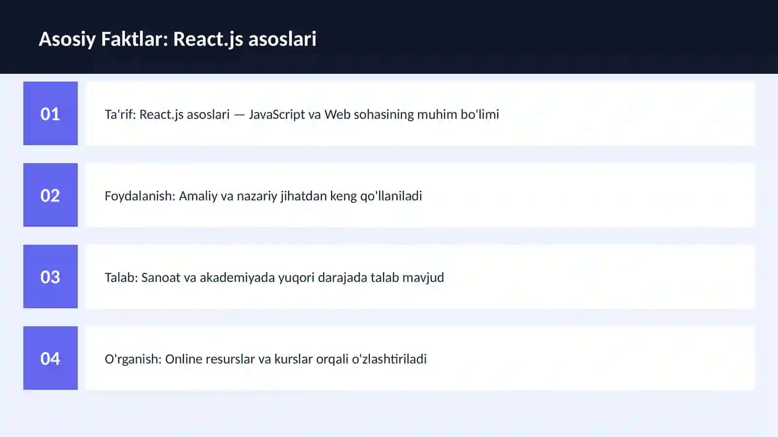 React.js asoslari 3