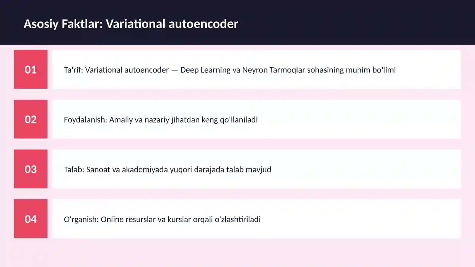 Variational autoencoder 3