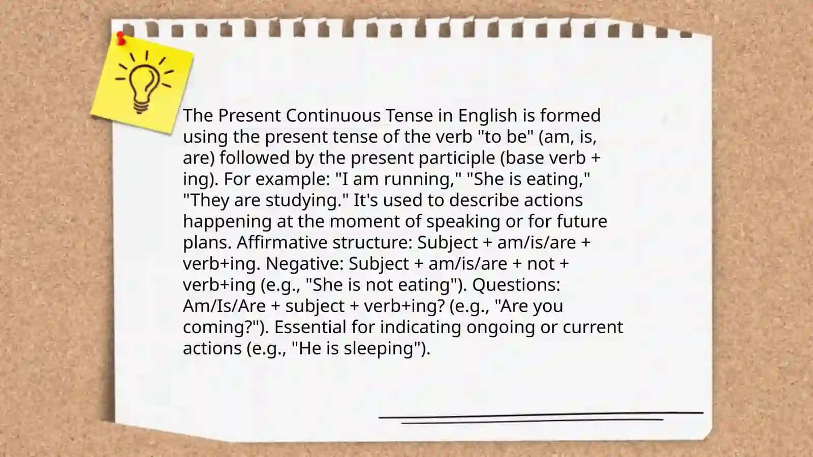 Present continous 3