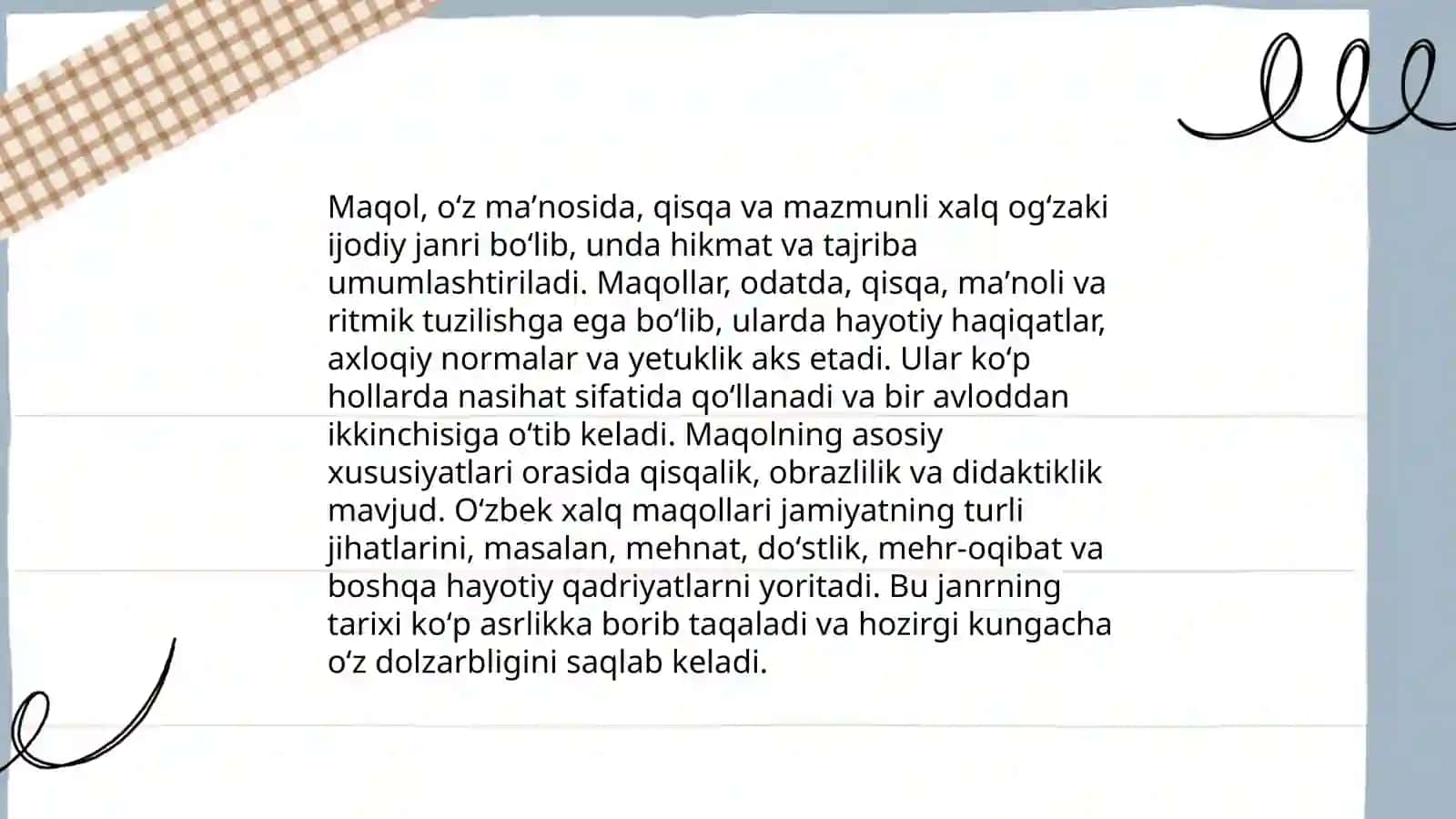Maqolning oʻz va koʻchma manolari 3
