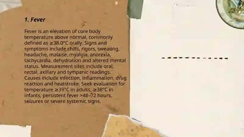 Constitutional Symptoms 3