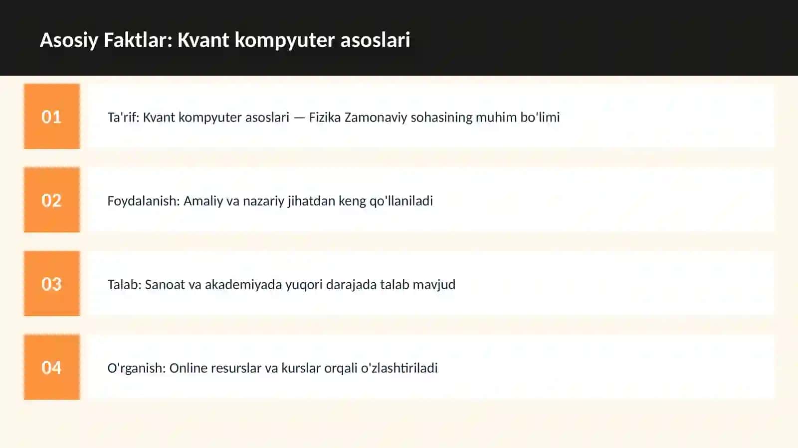 Kvant kompyuter asoslari 3
