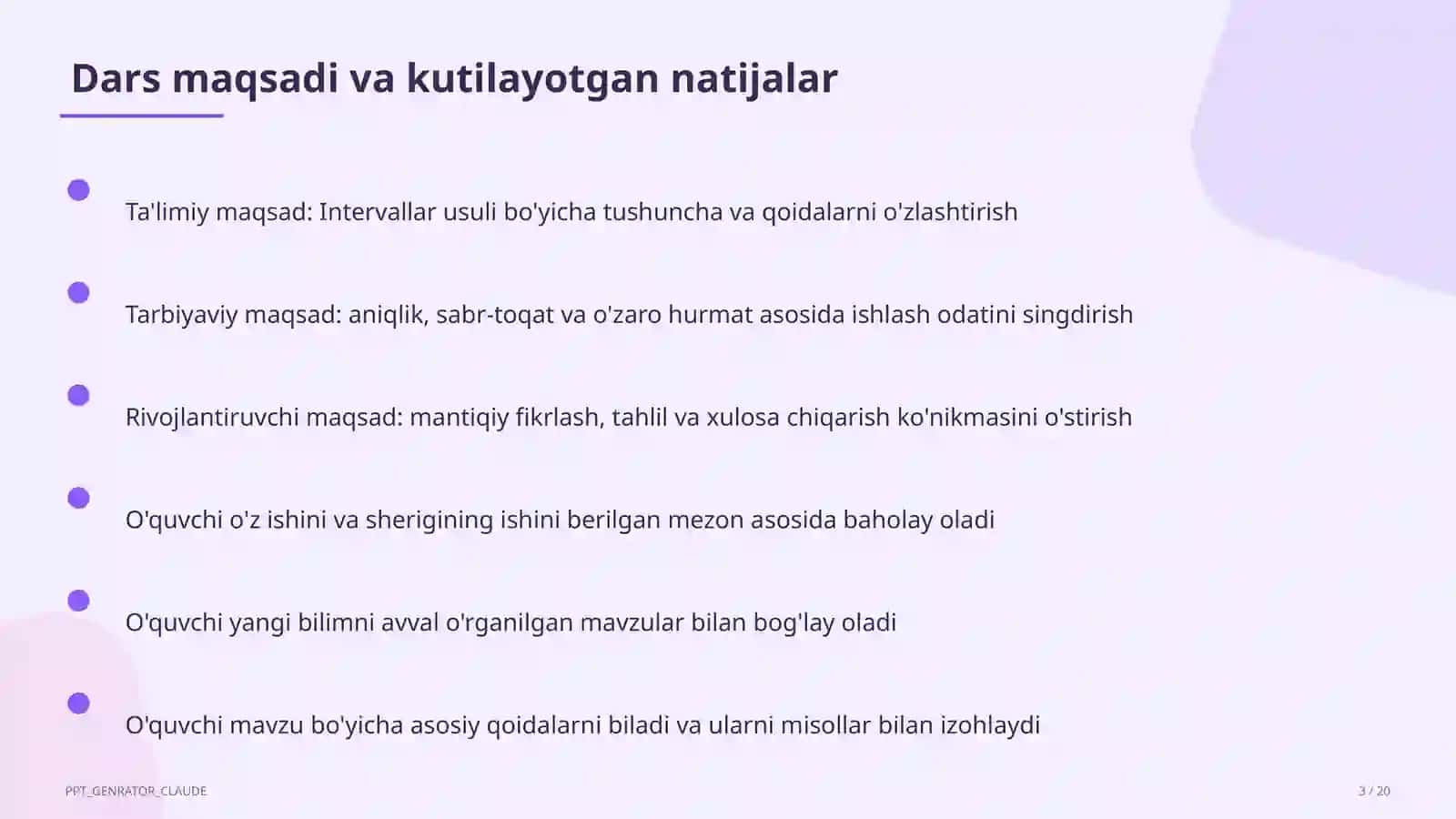 Intervallar usuli (9-sinf) 3
