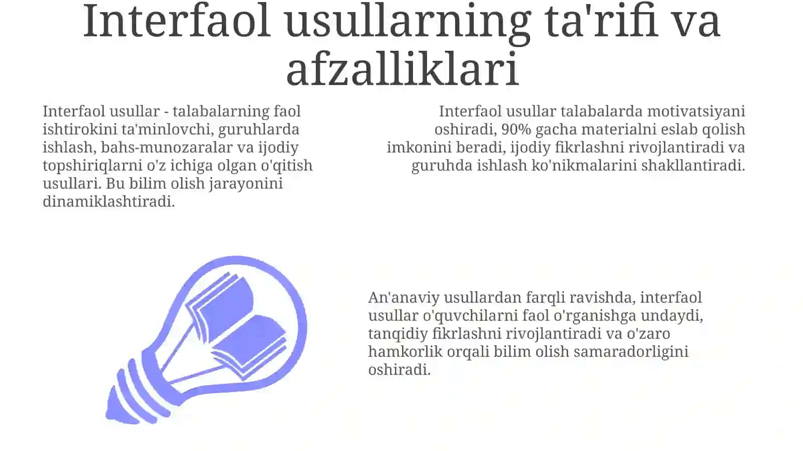 Xitoy tilini o'qitishda interfaol usullardan foydalanish 3