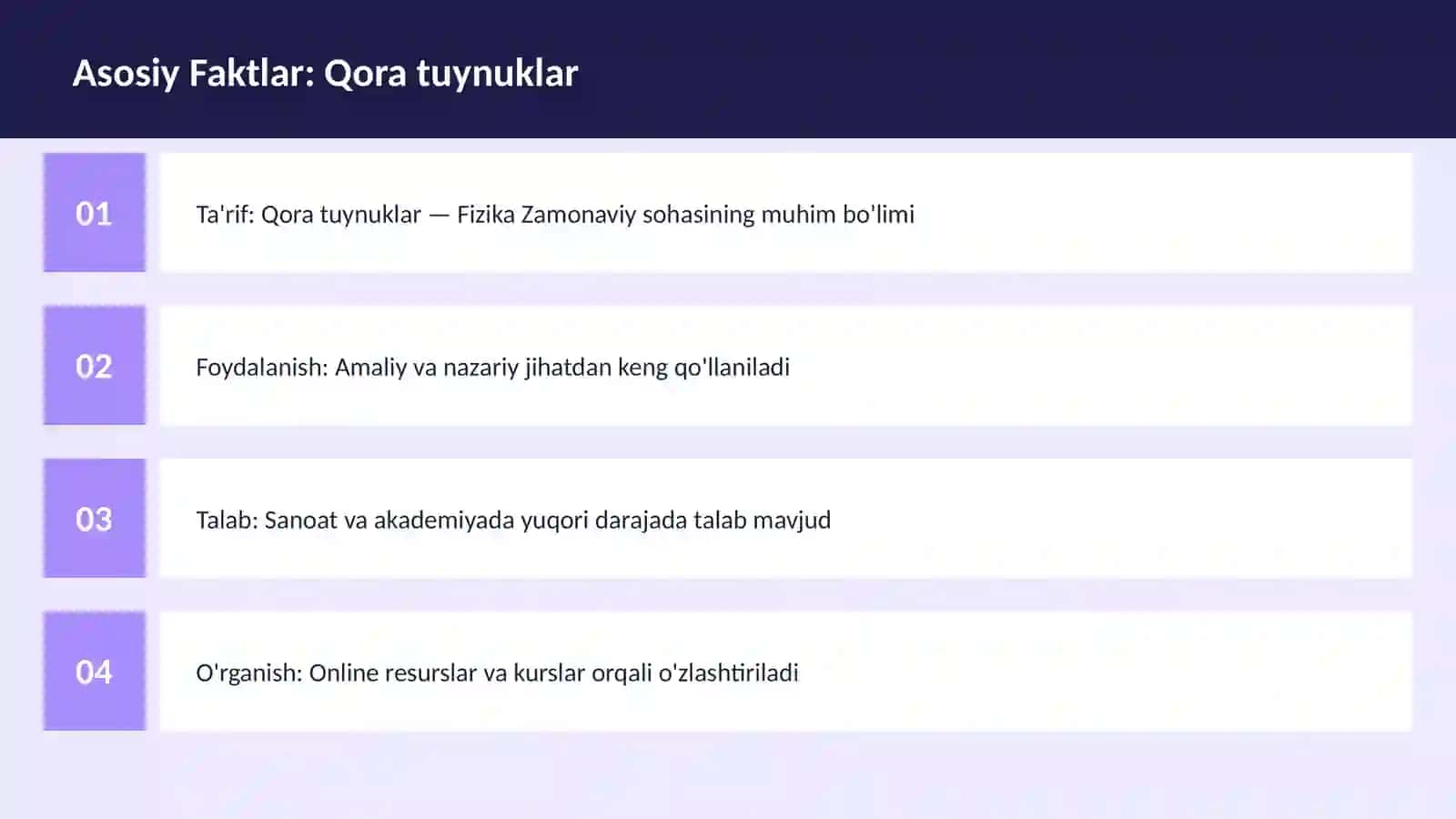 Qora tuynuklar 3