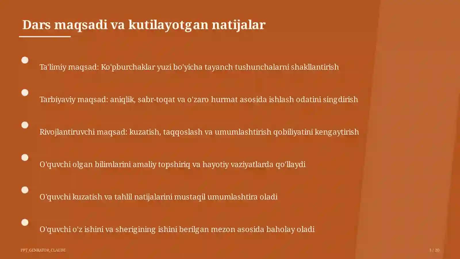 Ko'pburchaklar yuzi (8-sinf) 3