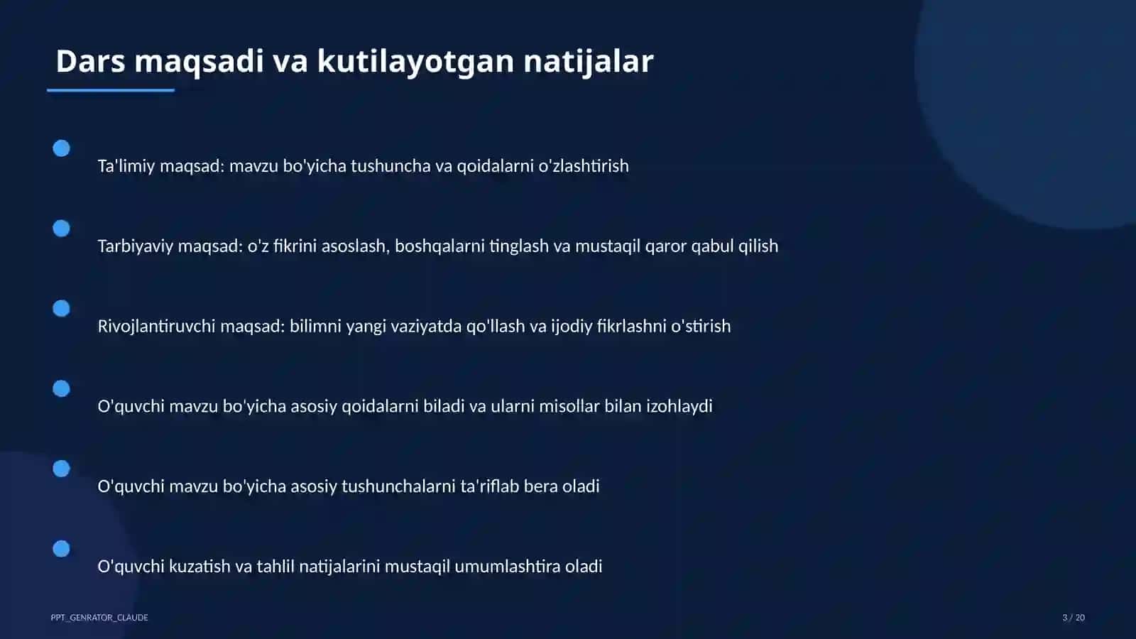 Issiqlik hodisalari: temperatura va ichki energiya (8-sinf) 3