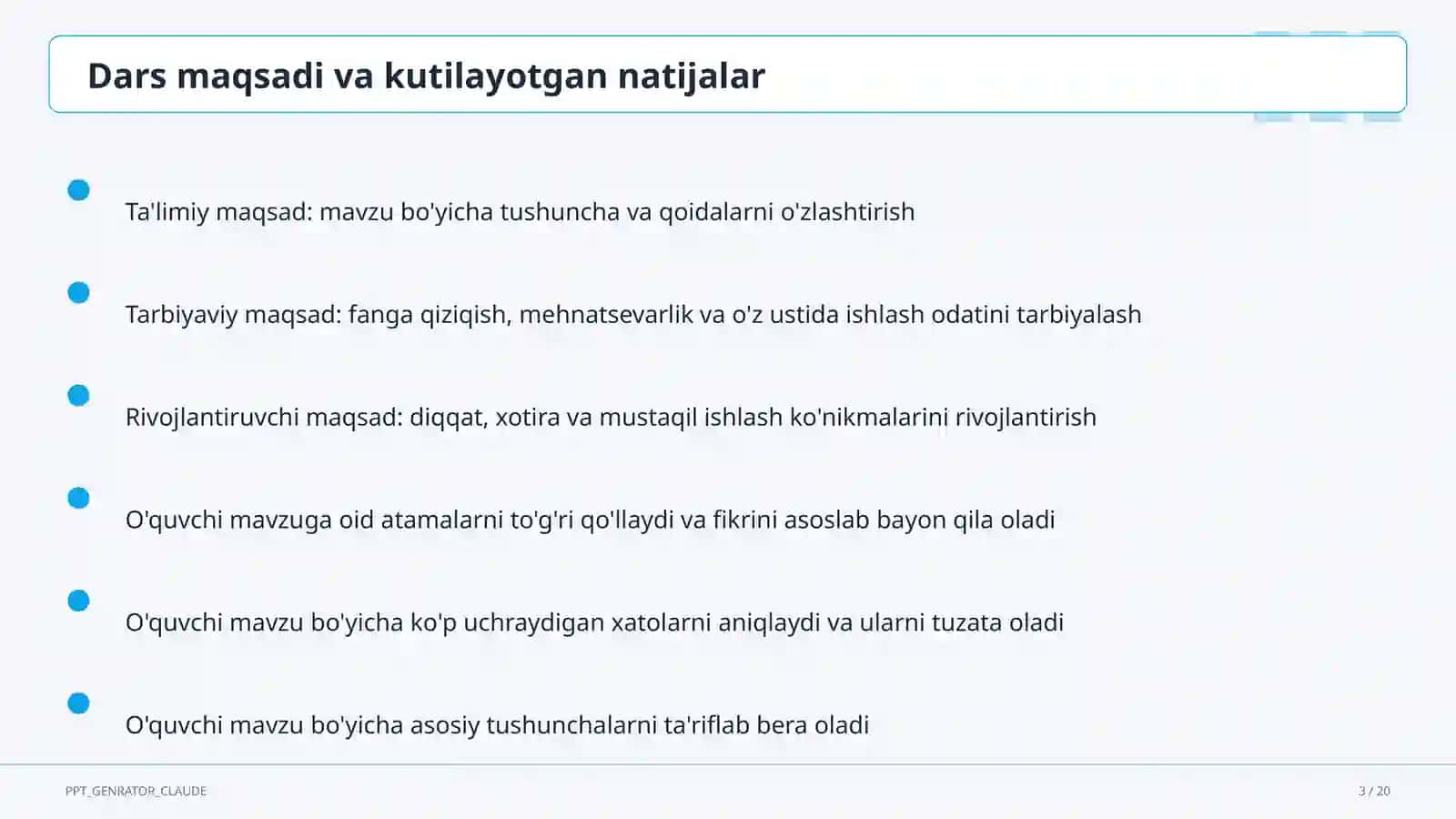 Vatanni sevish: davlat ramzlari (3-sinf) 3