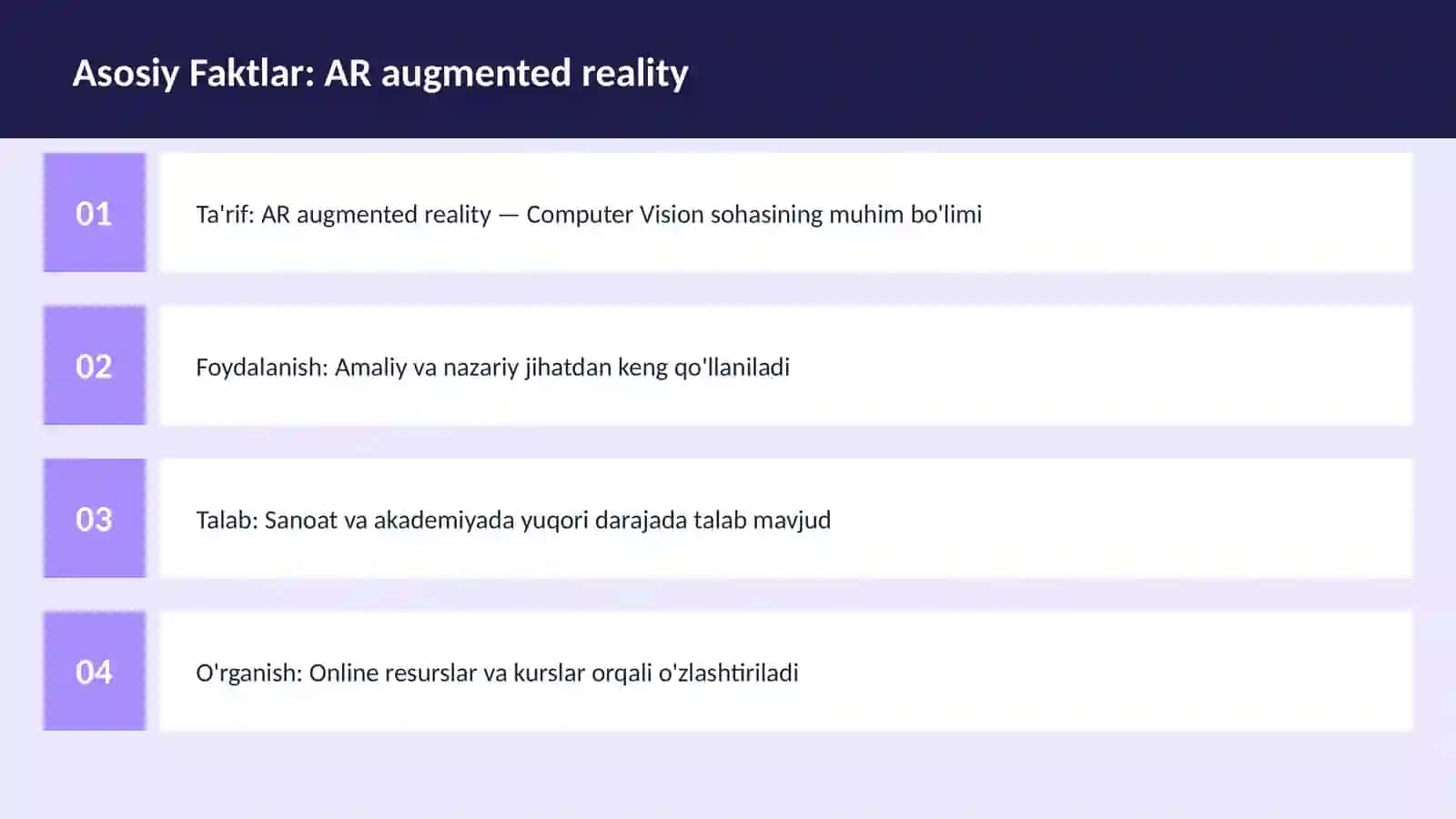 AR augmented reality 3