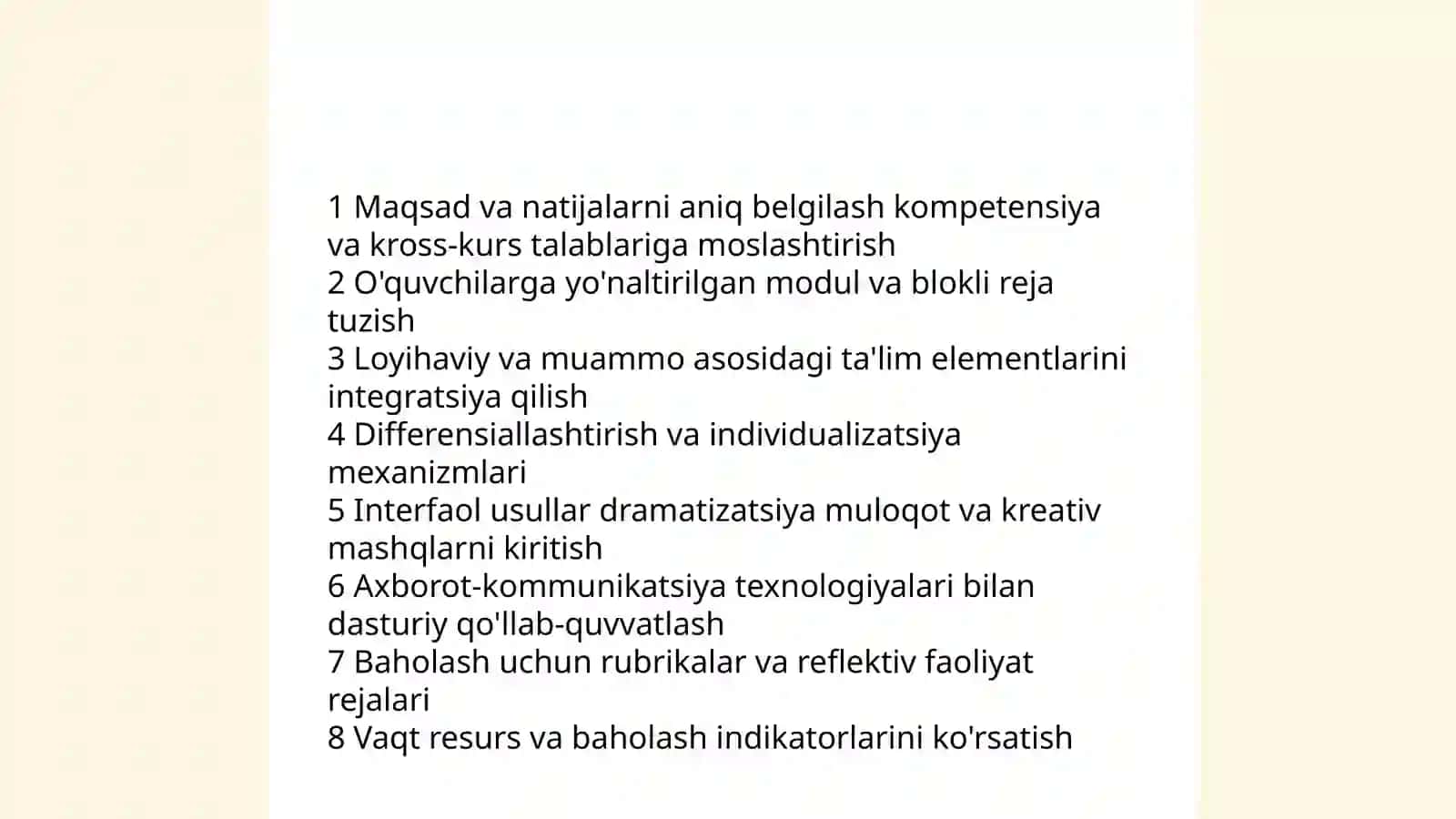 Kreativ dars tuzilishining texnologiyalari 3