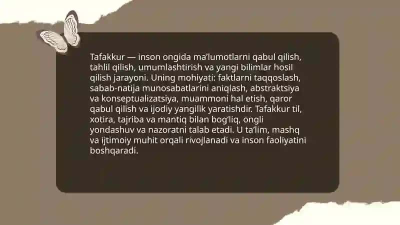 Tafakkur 3