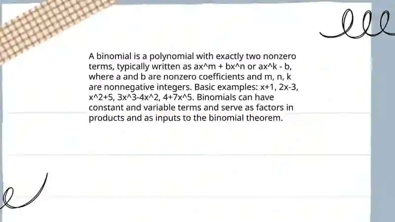 Bionomials 3