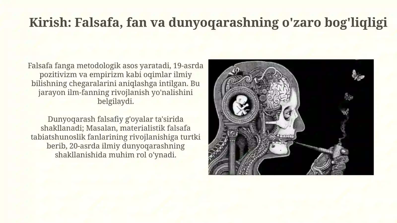 Falsafaning fan va dunyoqarashga doir mohiyati 3