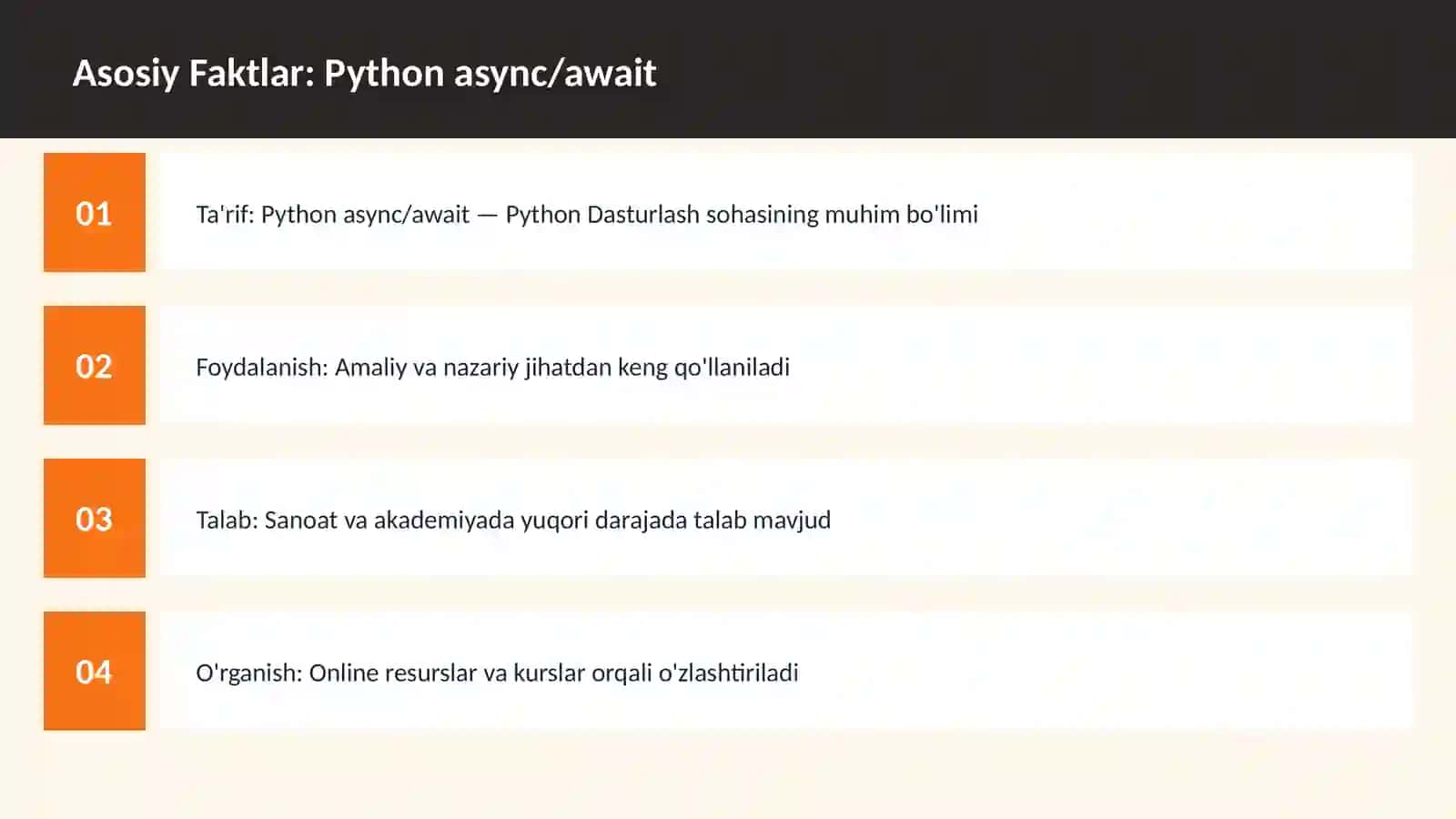 Python async/await 3