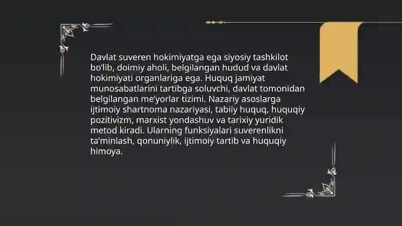 Davlat va huquqning kelib chiqishi 3