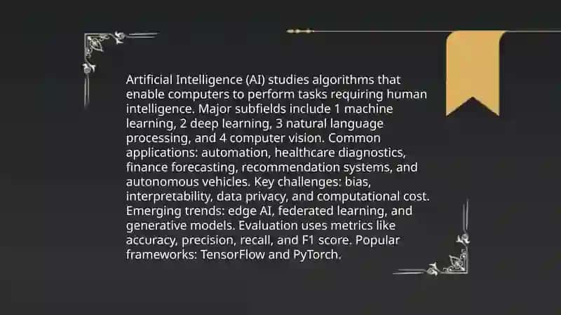 Artificial Intelligence (AI) 3