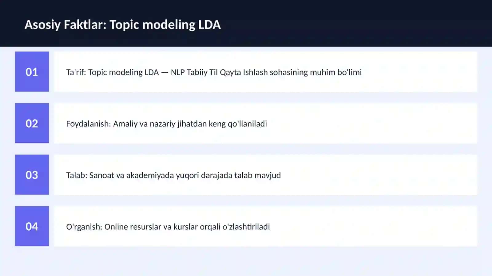 Topic modeling LDA 3