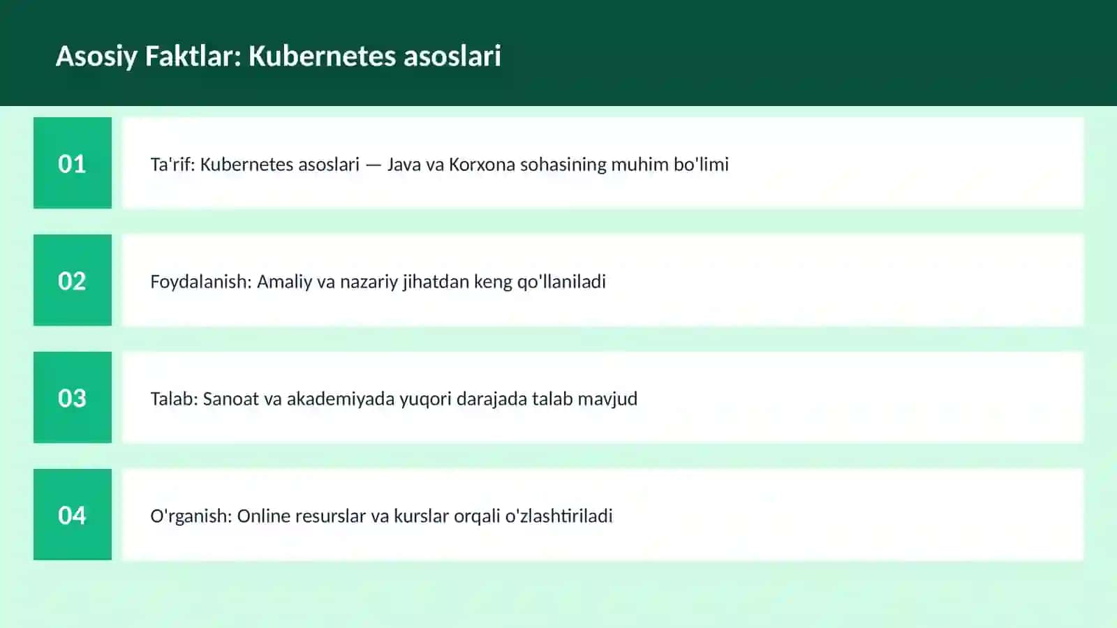 Kubernetes asoslari 3
