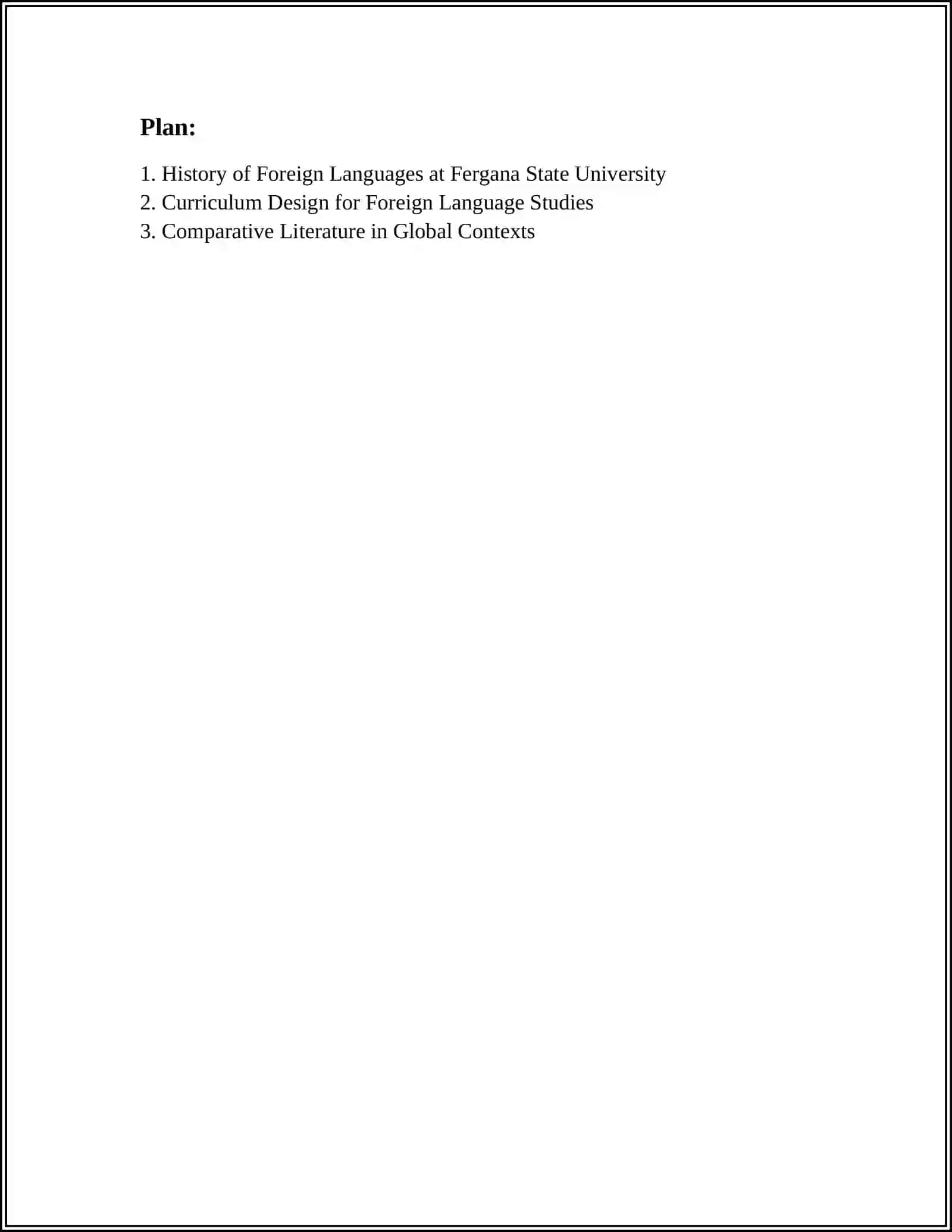 FARG'ONA DAVLAT UNIVERSITETI XORIJIY TIL VA ADABIYOTI 3