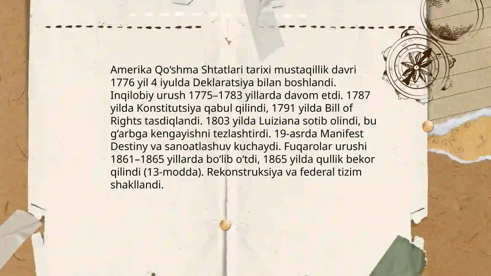 Amerika Qo‘shma Shtatlari Tarixi 3