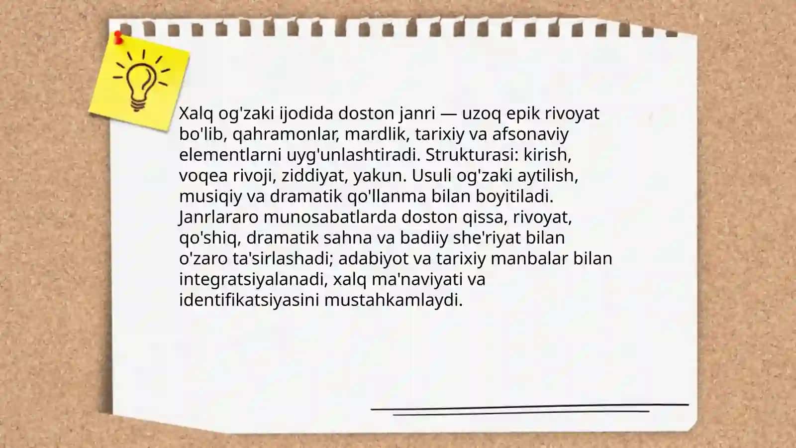 Xalq oğzaki ijodining janrlari 3