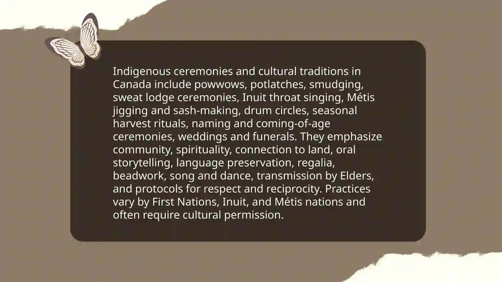 The customs and traditions of Canada - Mamataliyeva zarina 3