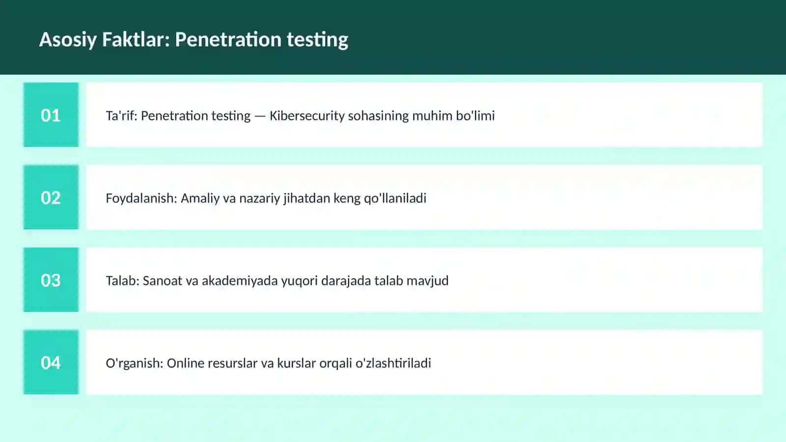 Penetration testing 3