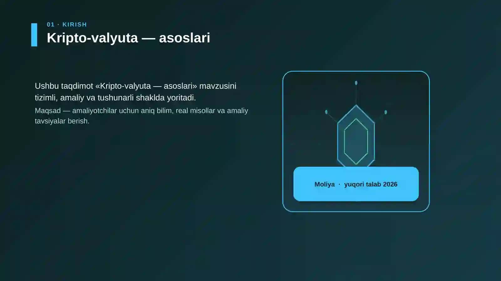 Kripto-valyuta — asoslari 3