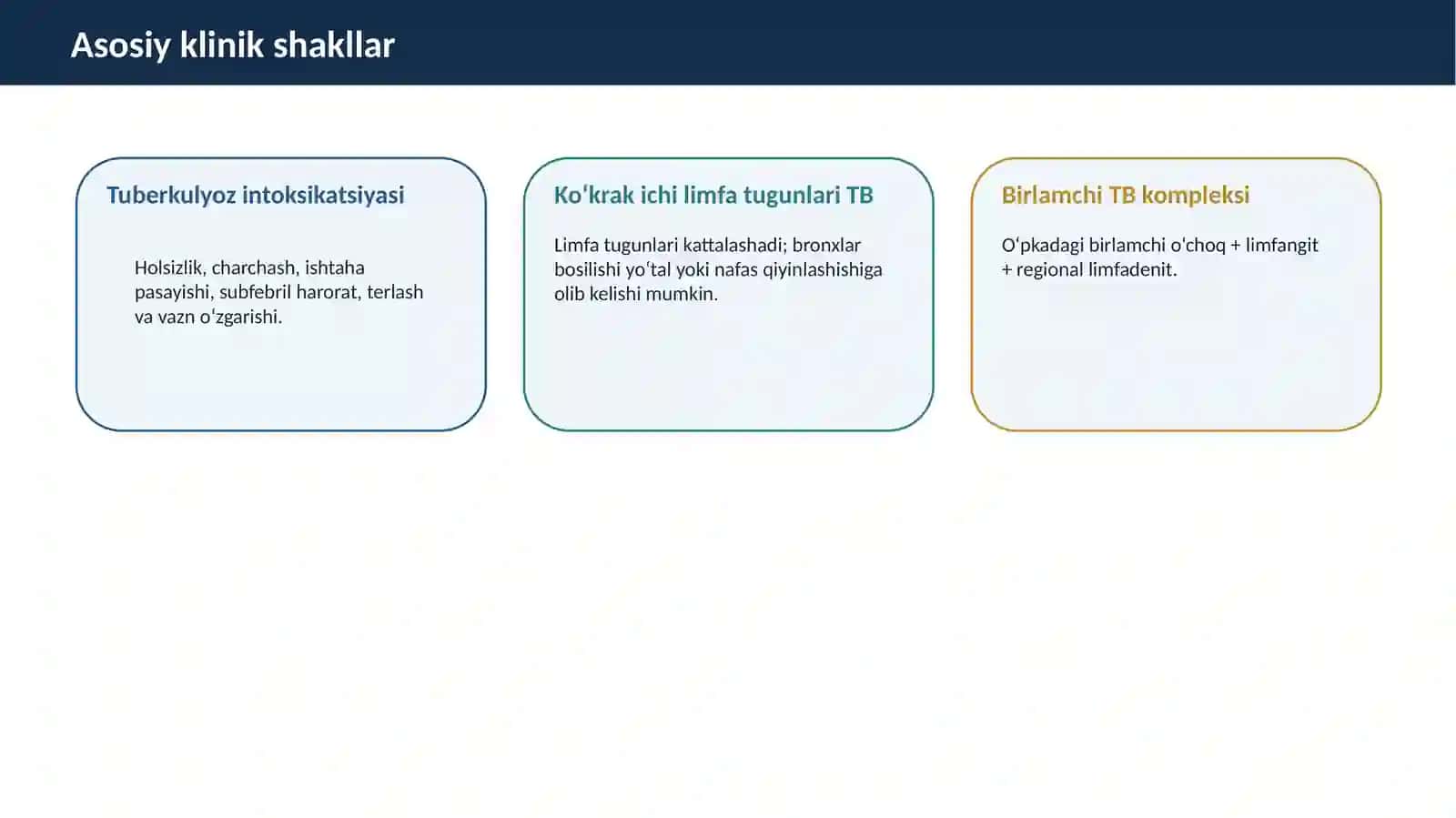 BIRLAMCHI TUBERKULYOZ 3