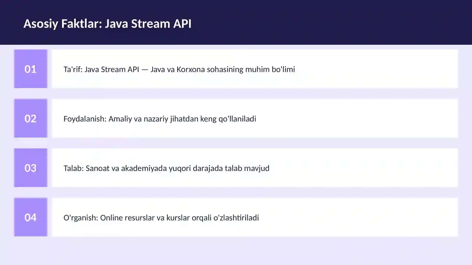 Java Stream API 3