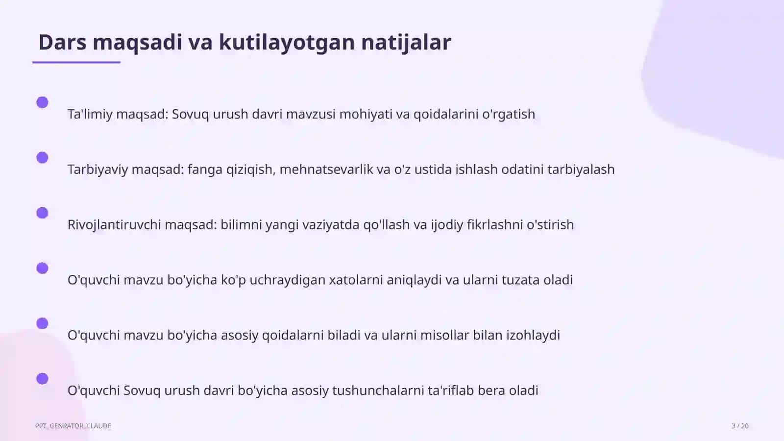 Sovuq urush davri (10-sinf) 3